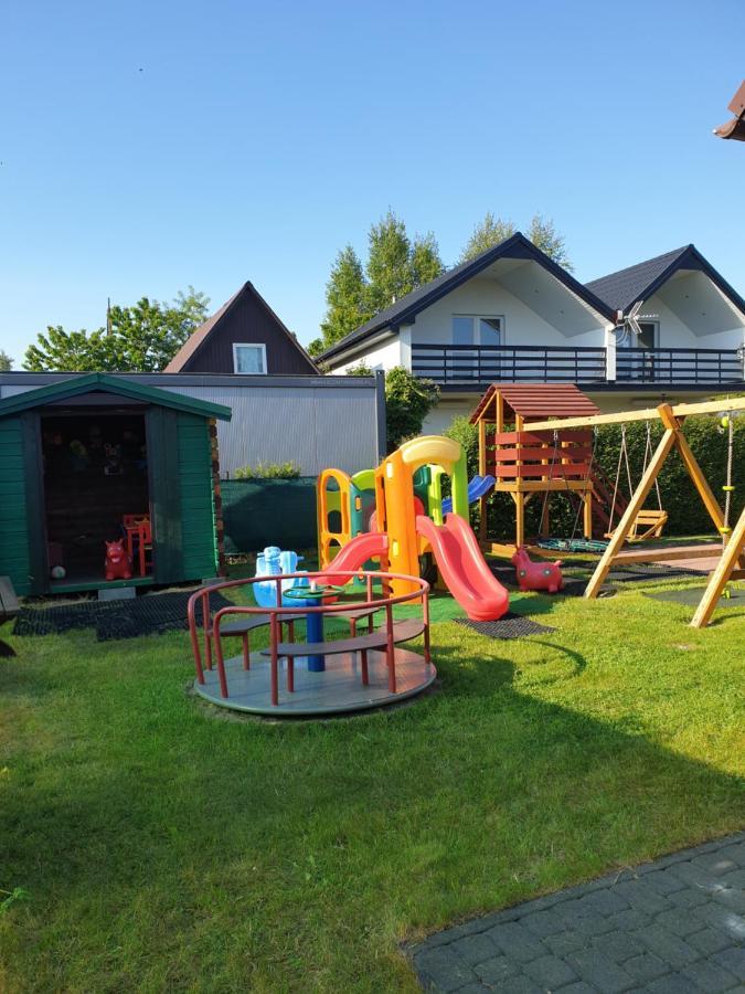 Apartamentowe Domki Drewniane Colorado Villa Karwia Buitenkant foto