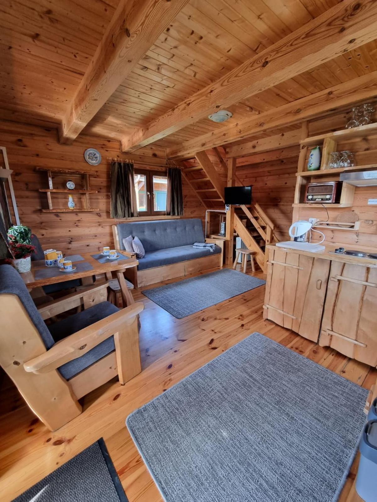 Apartamentowe Domki Drewniane Colorado Villa Karwia Buitenkant foto