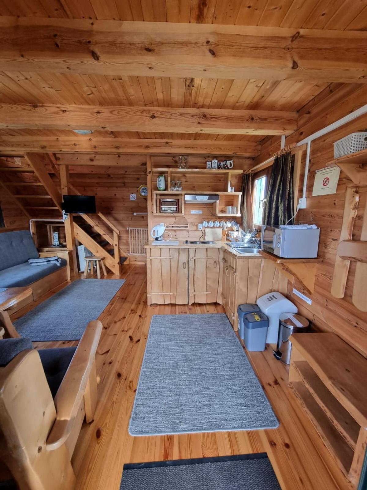 Apartamentowe Domki Drewniane Colorado Villa Karwia Buitenkant foto